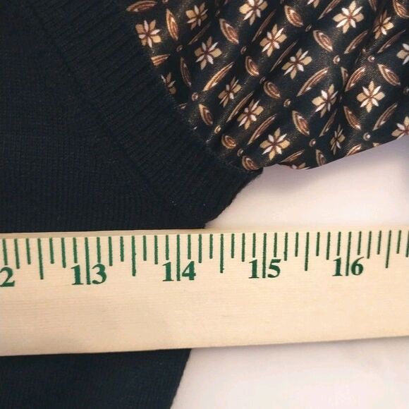 Heart Soul Women's Top Sz S Dark Academia Whimsigoth Preppy Maximalist Whimsy - Picture 3 of 8